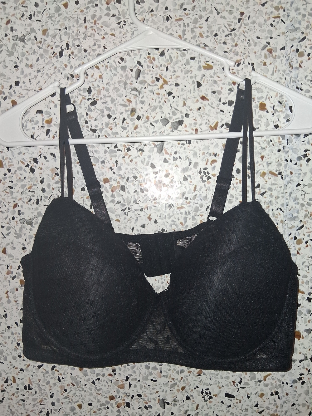 Women's Just Sexy Lingerie Wired Bra Black Size 2XL